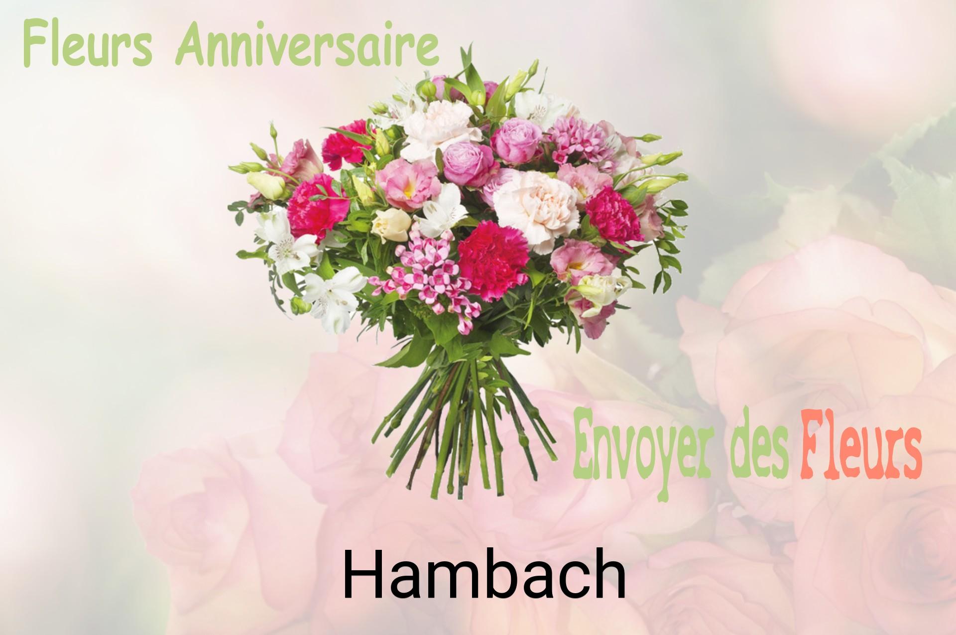 Bouquet de fleurs d’anniversaire livré à Hambach